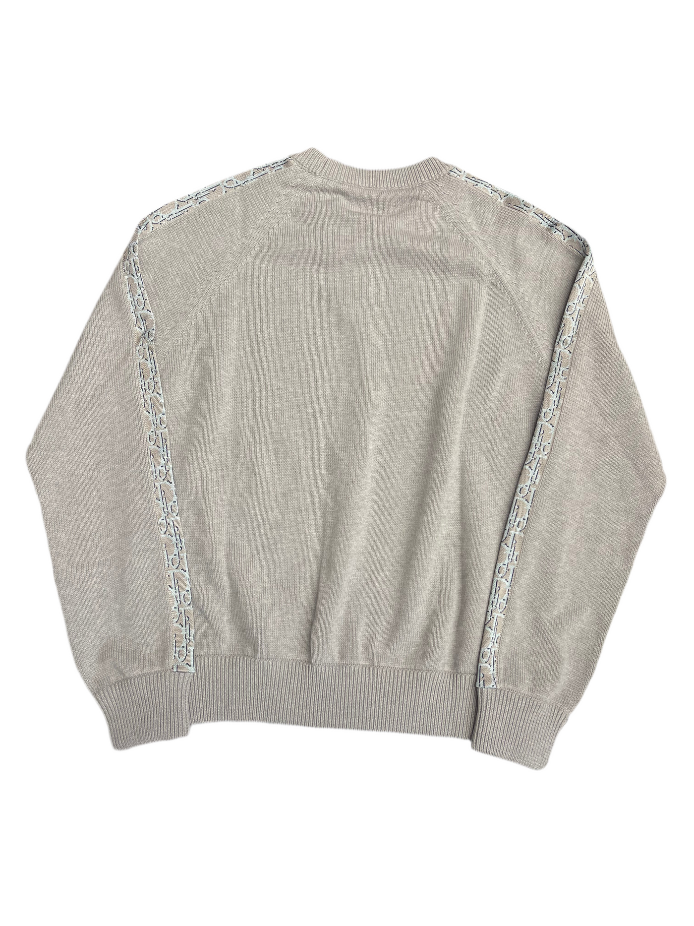 Dior Knitted Pullover Monogram L/S Grey