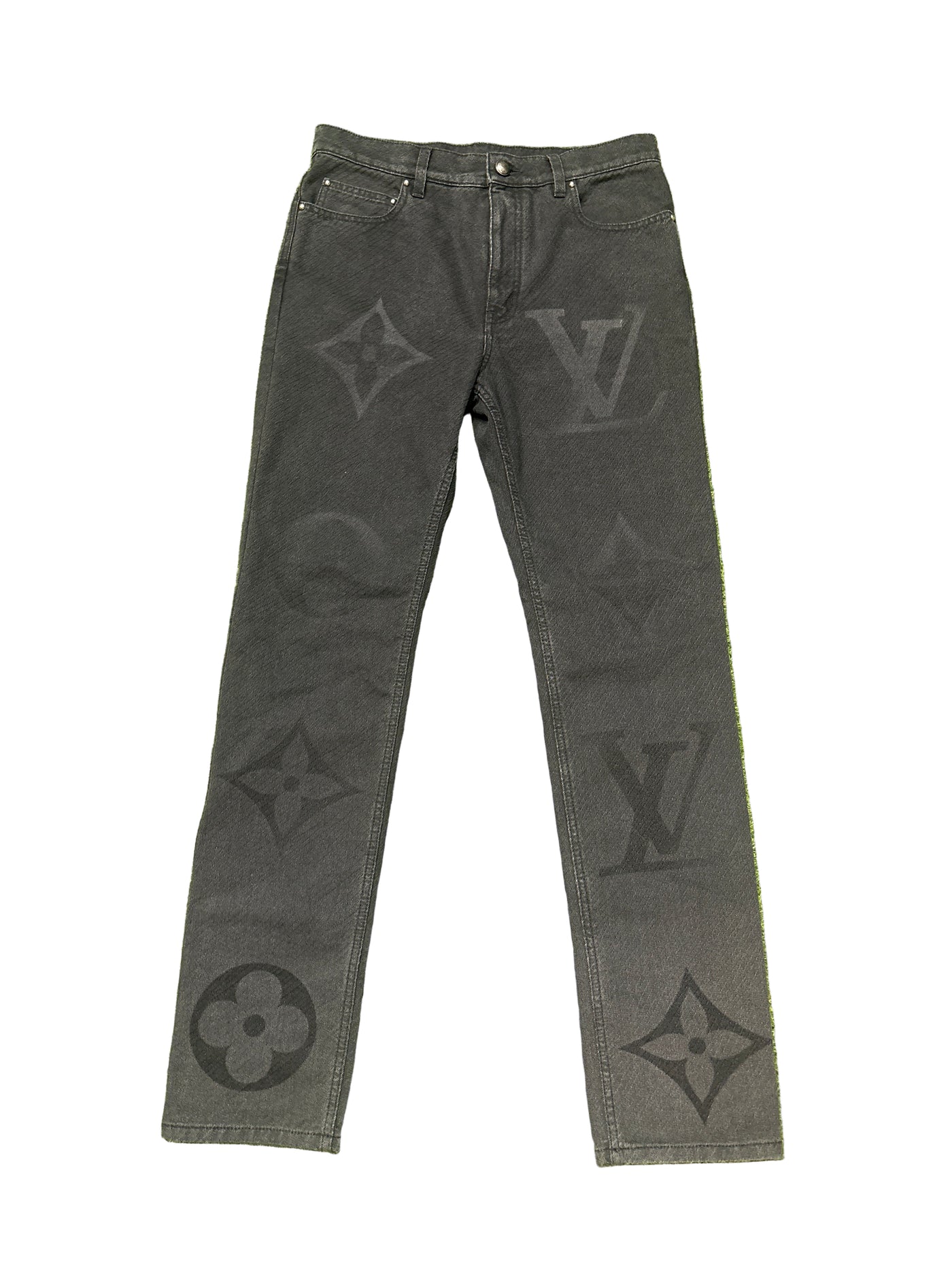LV Monogram Denim Pants