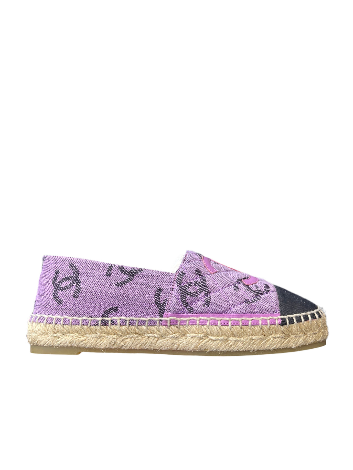 Chanel Purple Espadrilles