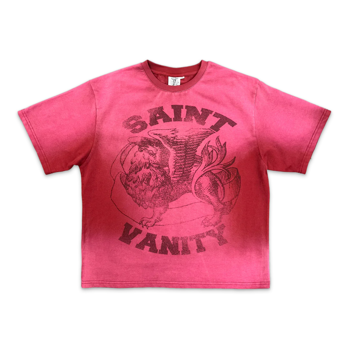 Saint Vanity Griffin Tee Red Dissolve