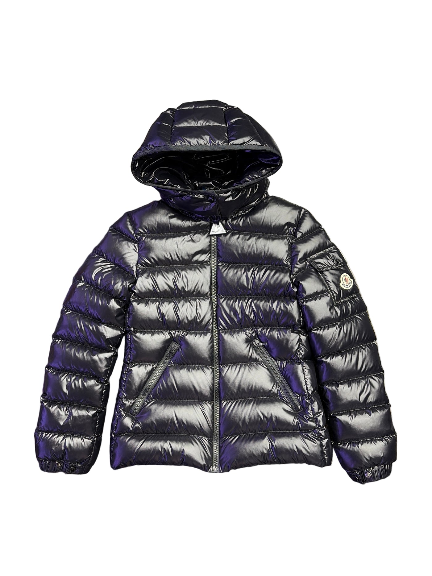 Kids Moncler Bady Down Puffer Jacket Black