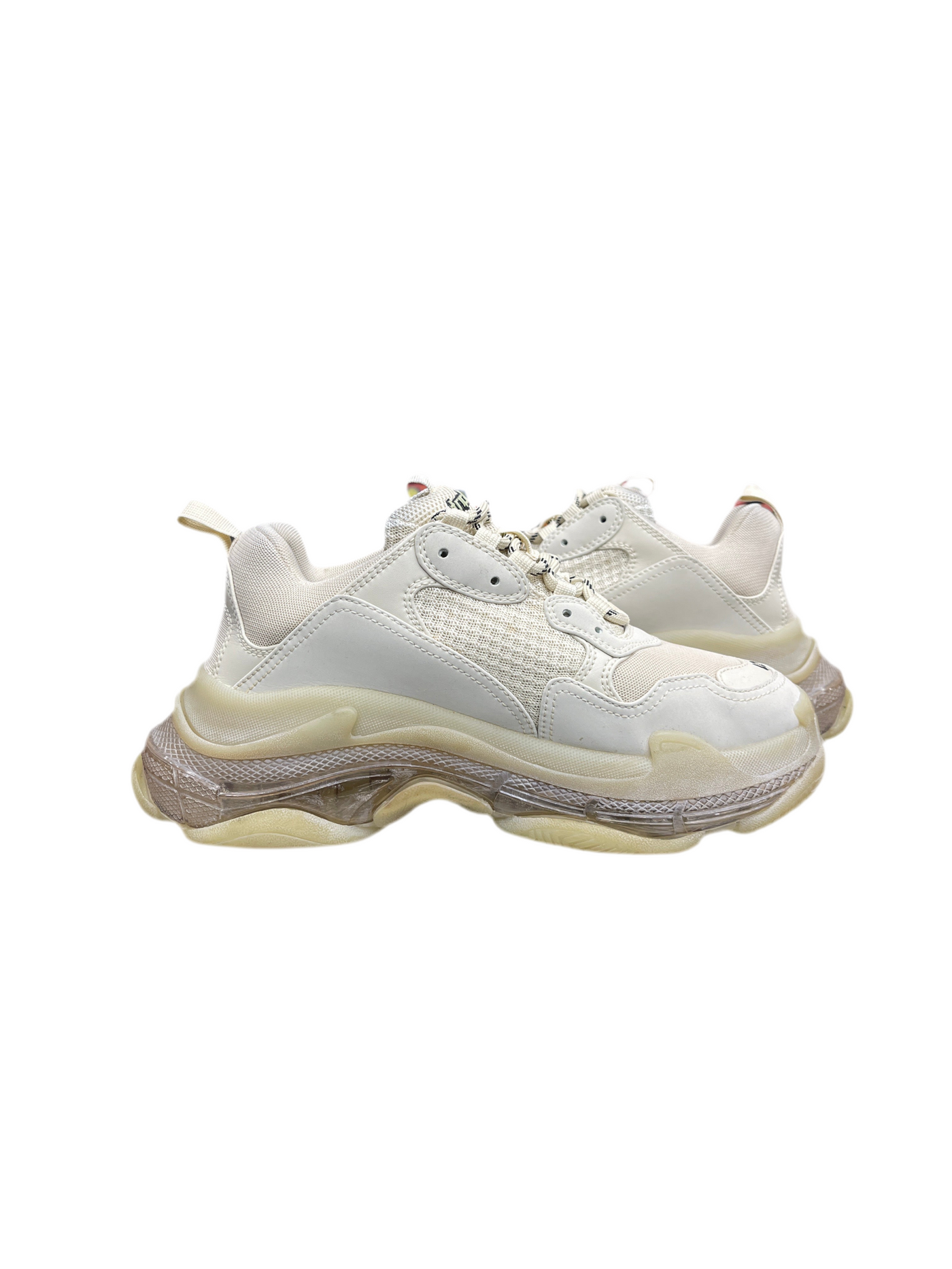 Balenciaga Triple S Clear Sole Off-White