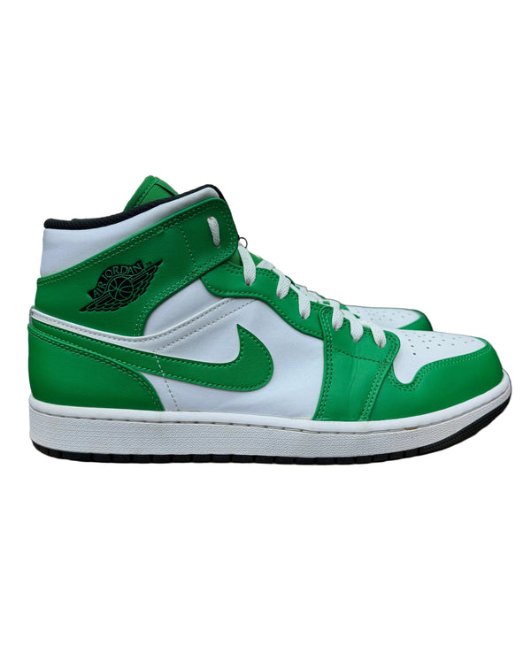 Nike Air Jordan 1 Mid Lucky Green
