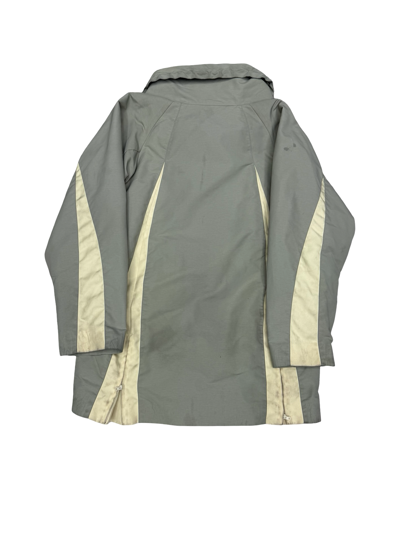 Kiko Kostadinov Riding Claw Parka Grey Yellow
