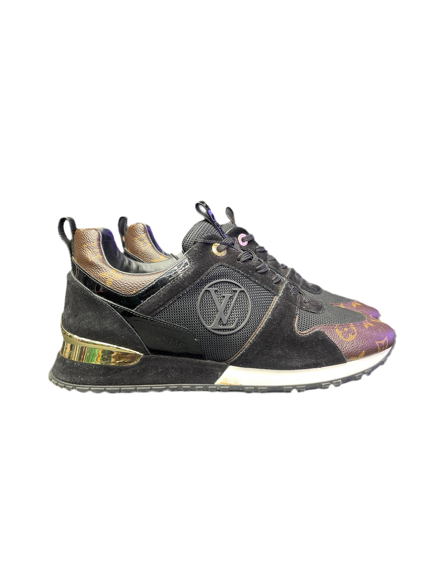 LV Run Away Monogram Black Brown