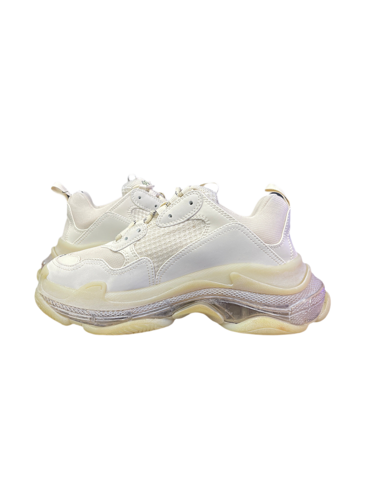 Balenciaga Triple S Clear Sole Off-White