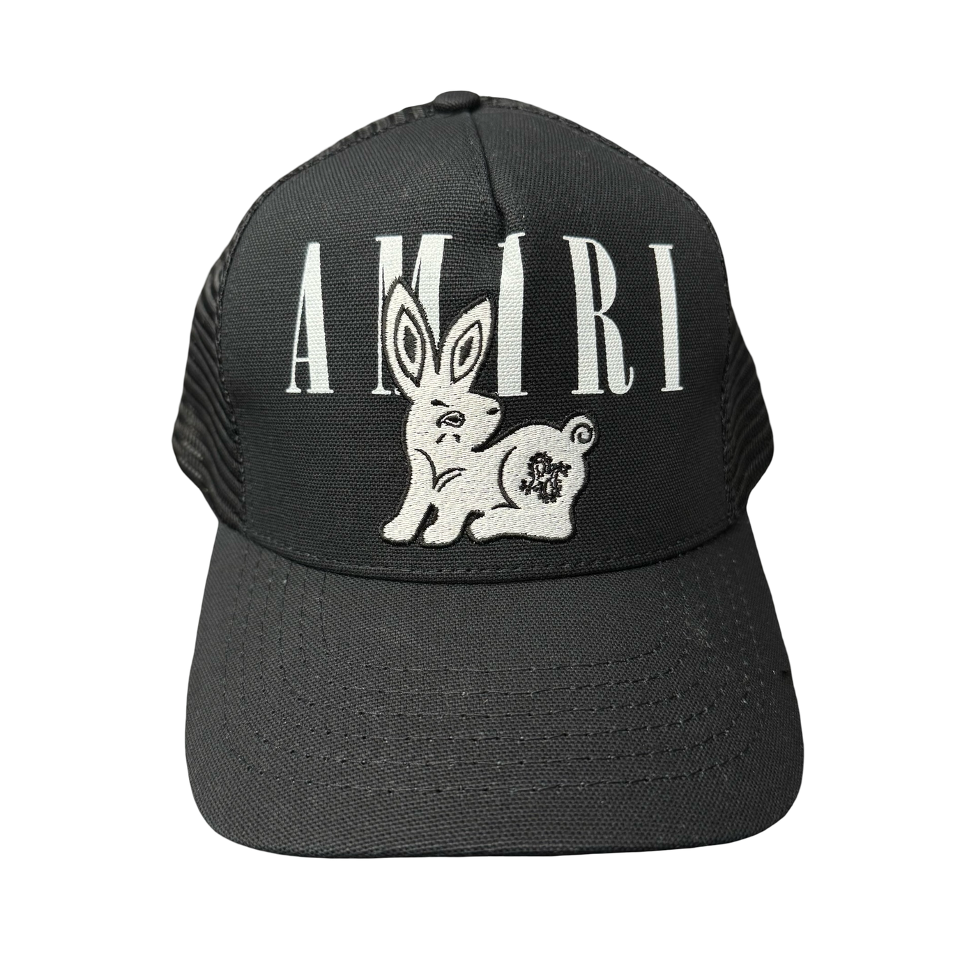 Amiri Cap Bandana Bunny Rabbit Black