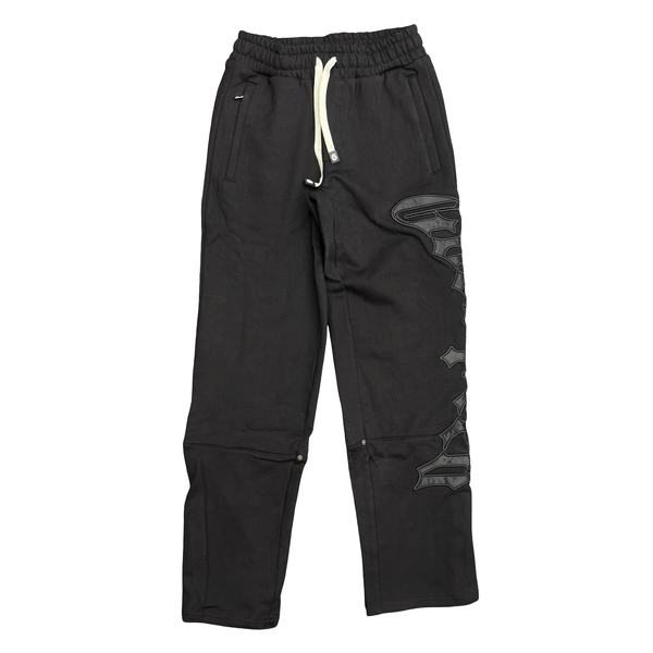 Godspeed OG Logo V2 Sweatpants Black Satin