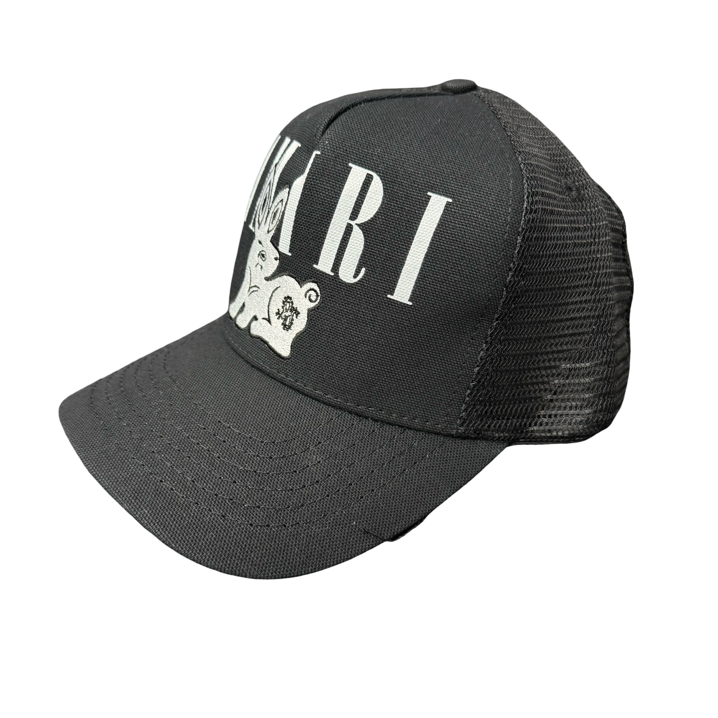 Amiri Cap Bandana Bunny Rabbit Black