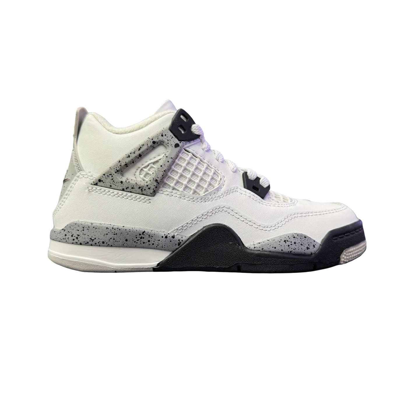 Nike Air Jordan 4 Retro (PS) White Cement