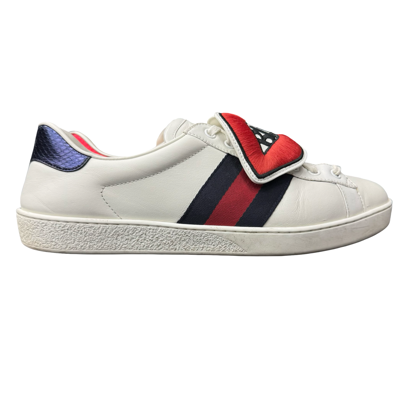 Gucci Ace Blind For Love Sneakers White