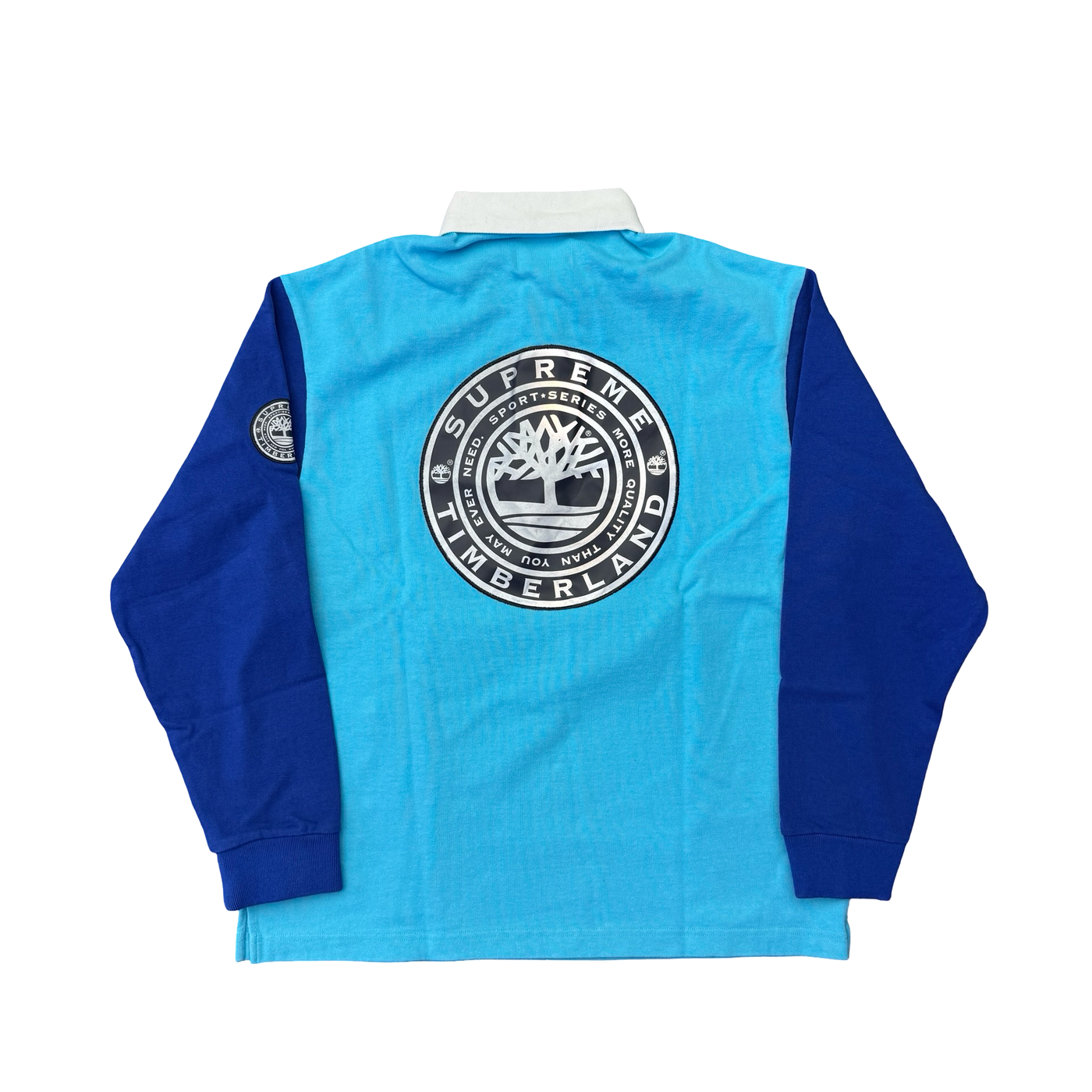 Supreme Timberland Rugby Tee Bright Blue