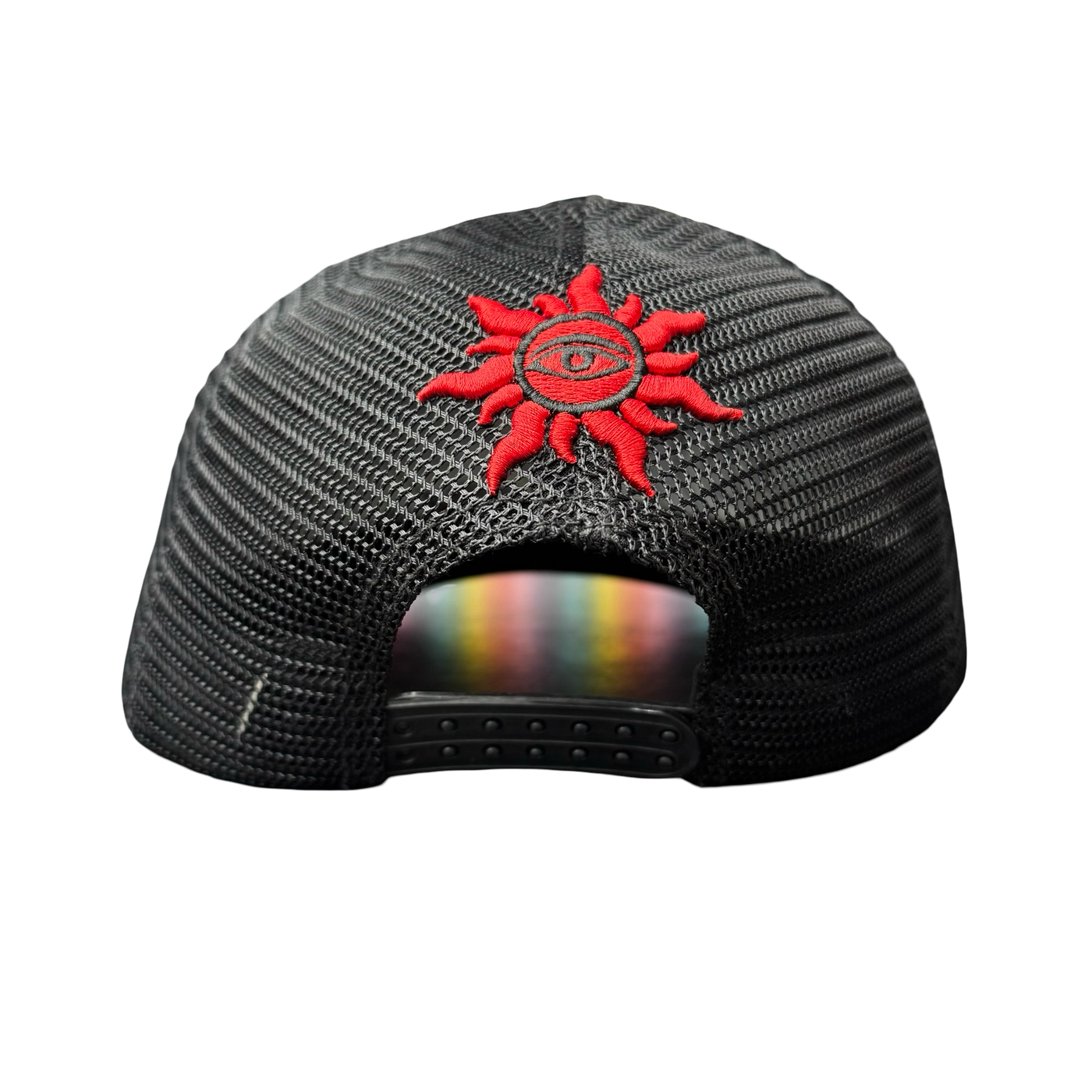 Godspeed Neo Trucker Hat Black Yellow Red Green