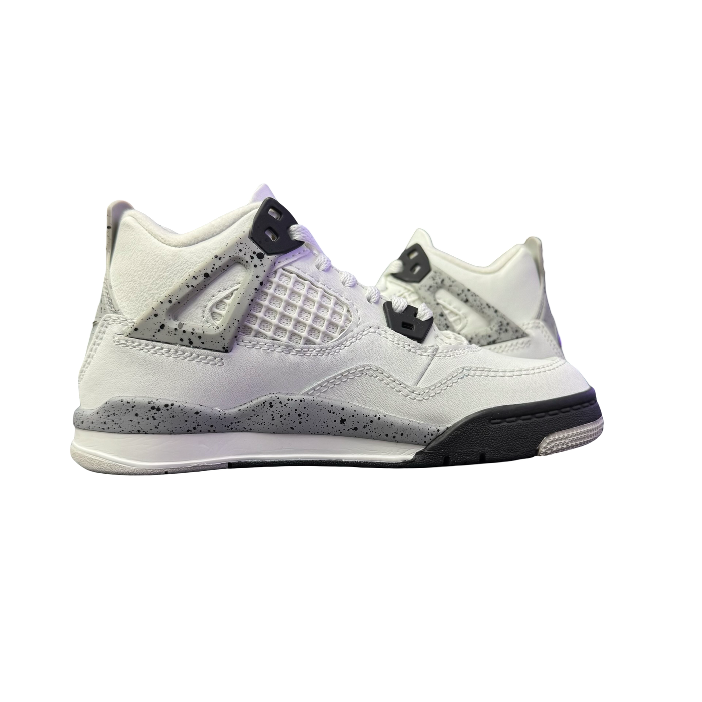Nike Air Jordan 4 Retro (PS) White Cement