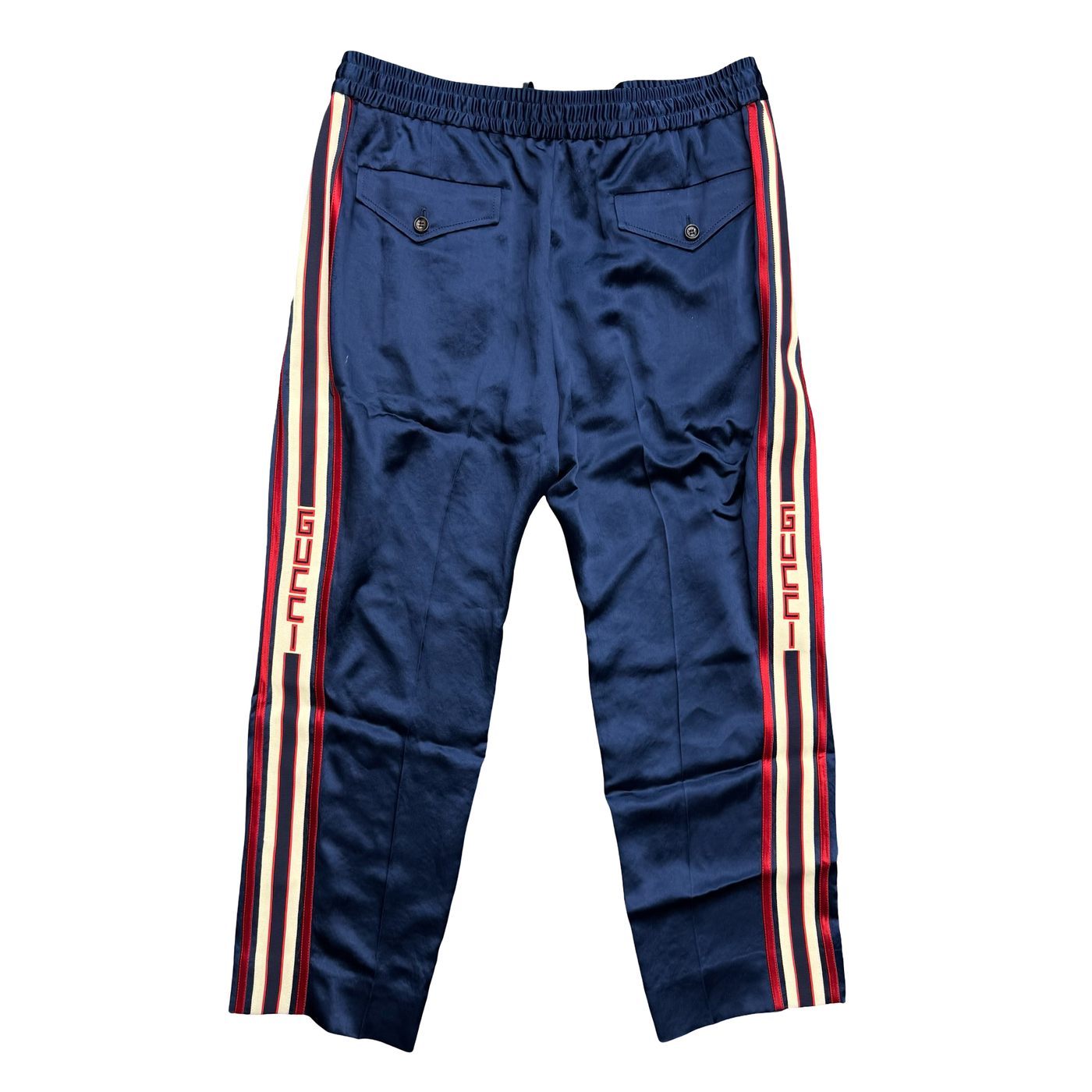 Gucci Japanese Acetate Track Pants Tide Live Red