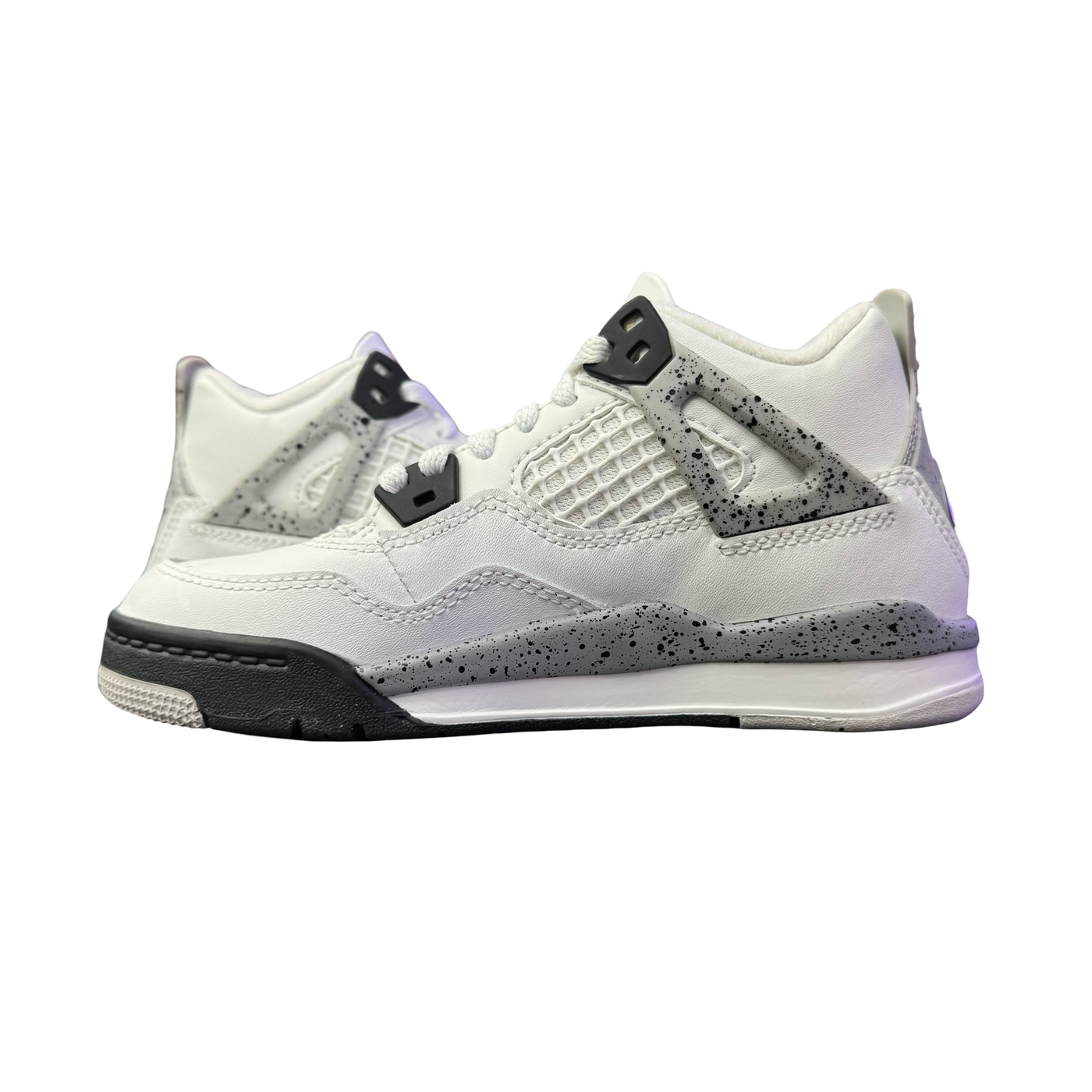 Nike Air Jordan 4 Retro (PS) White Cement