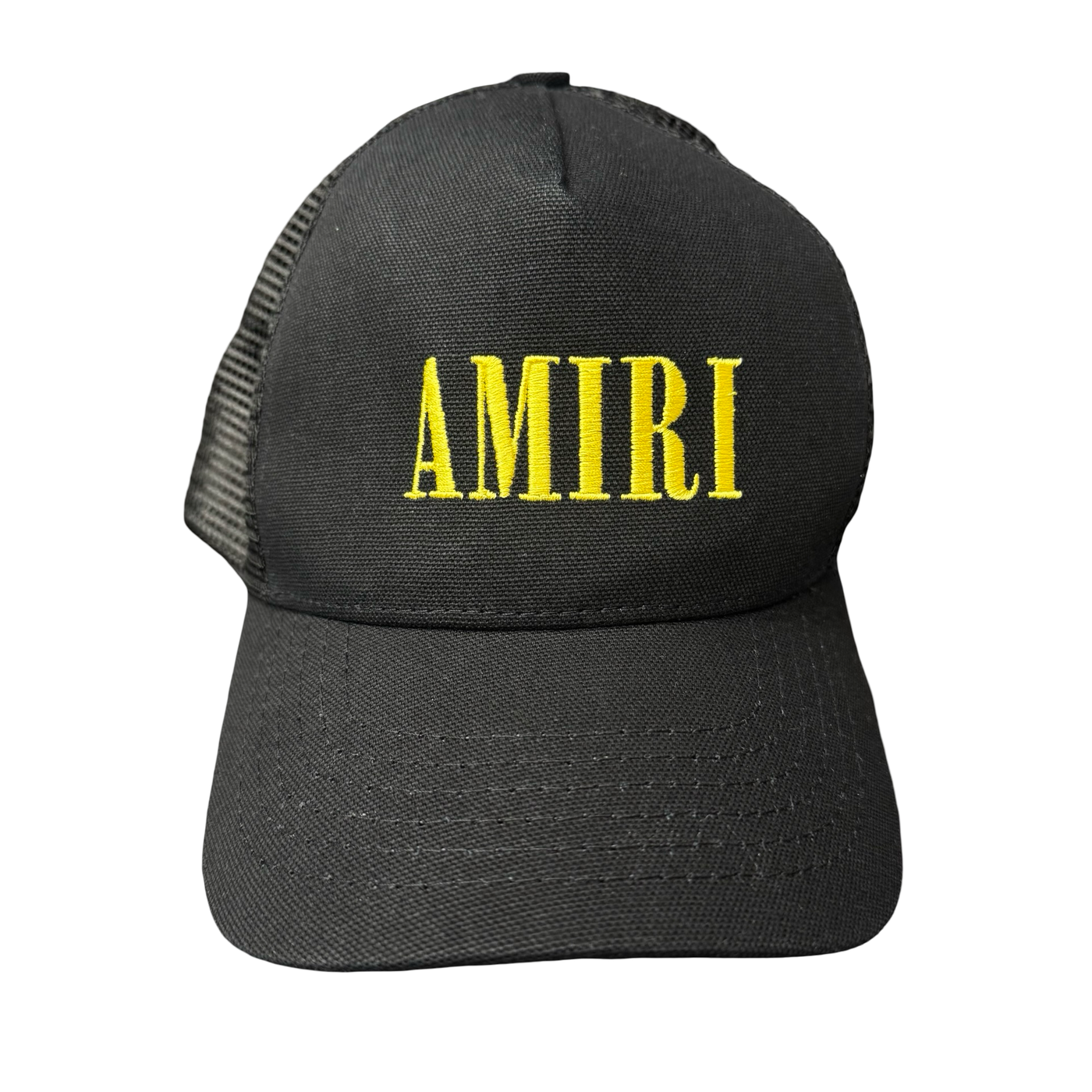 Amiri Core Logo Trucker Black Yellow