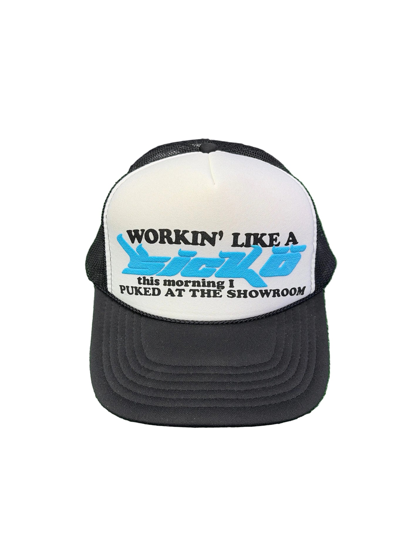 Sicko Laundry Trucker Hat Black White