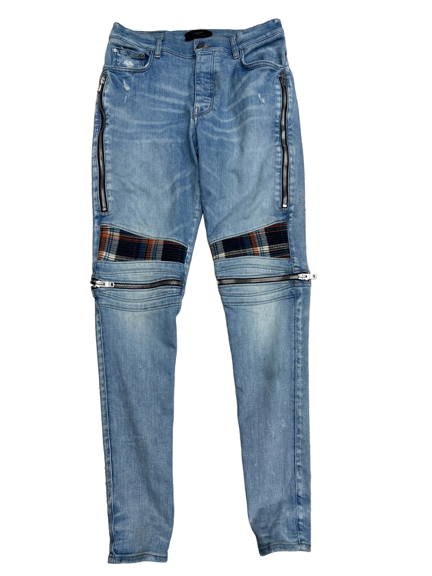 Amiri MX2 Indigo/Orange
Flannel Denim