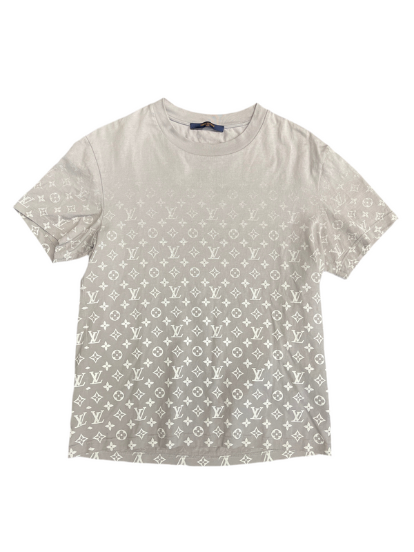 LV Monogram T-Shirt Grey White