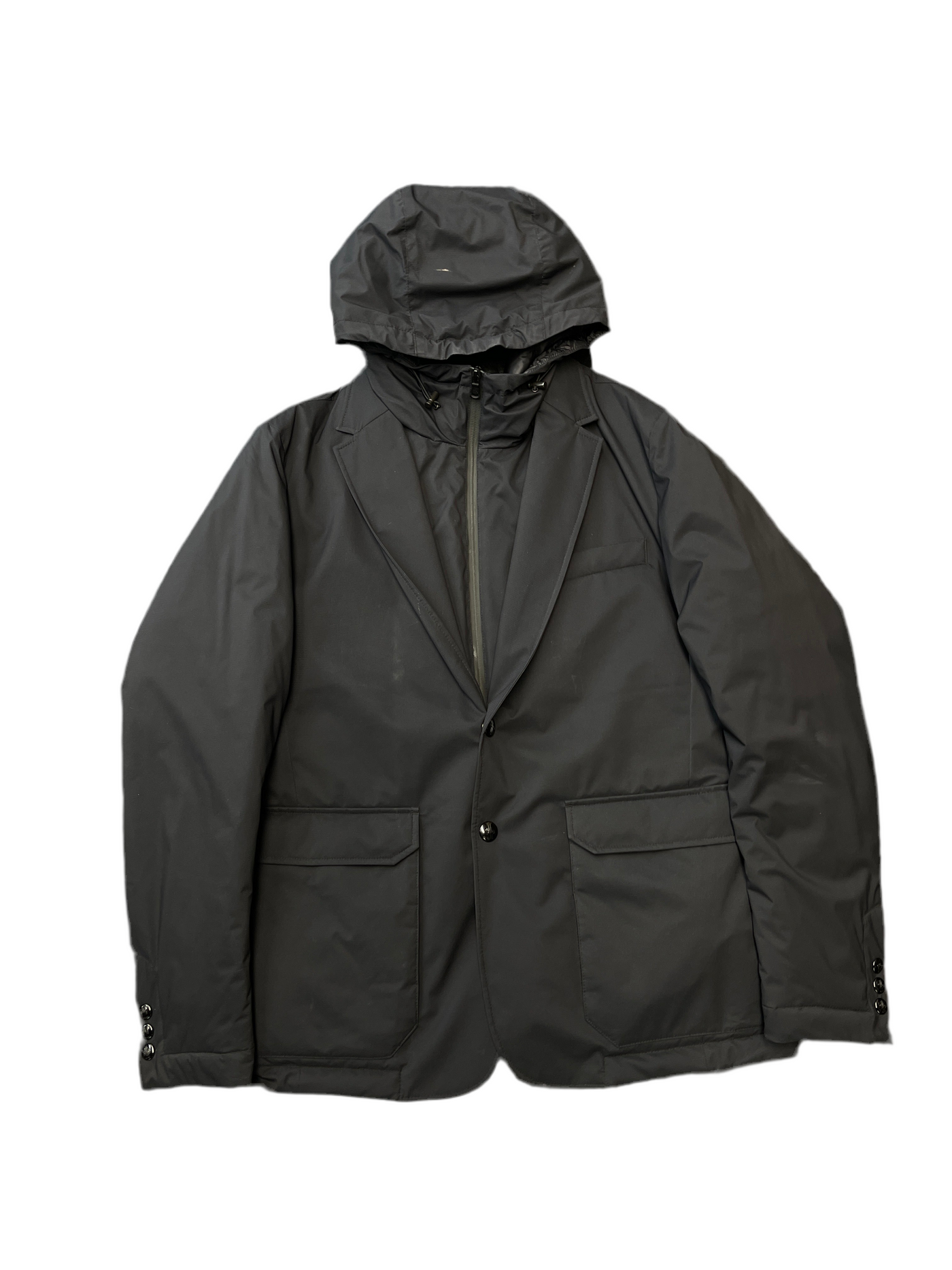 Moncler Blazer Puffer Jacket Black