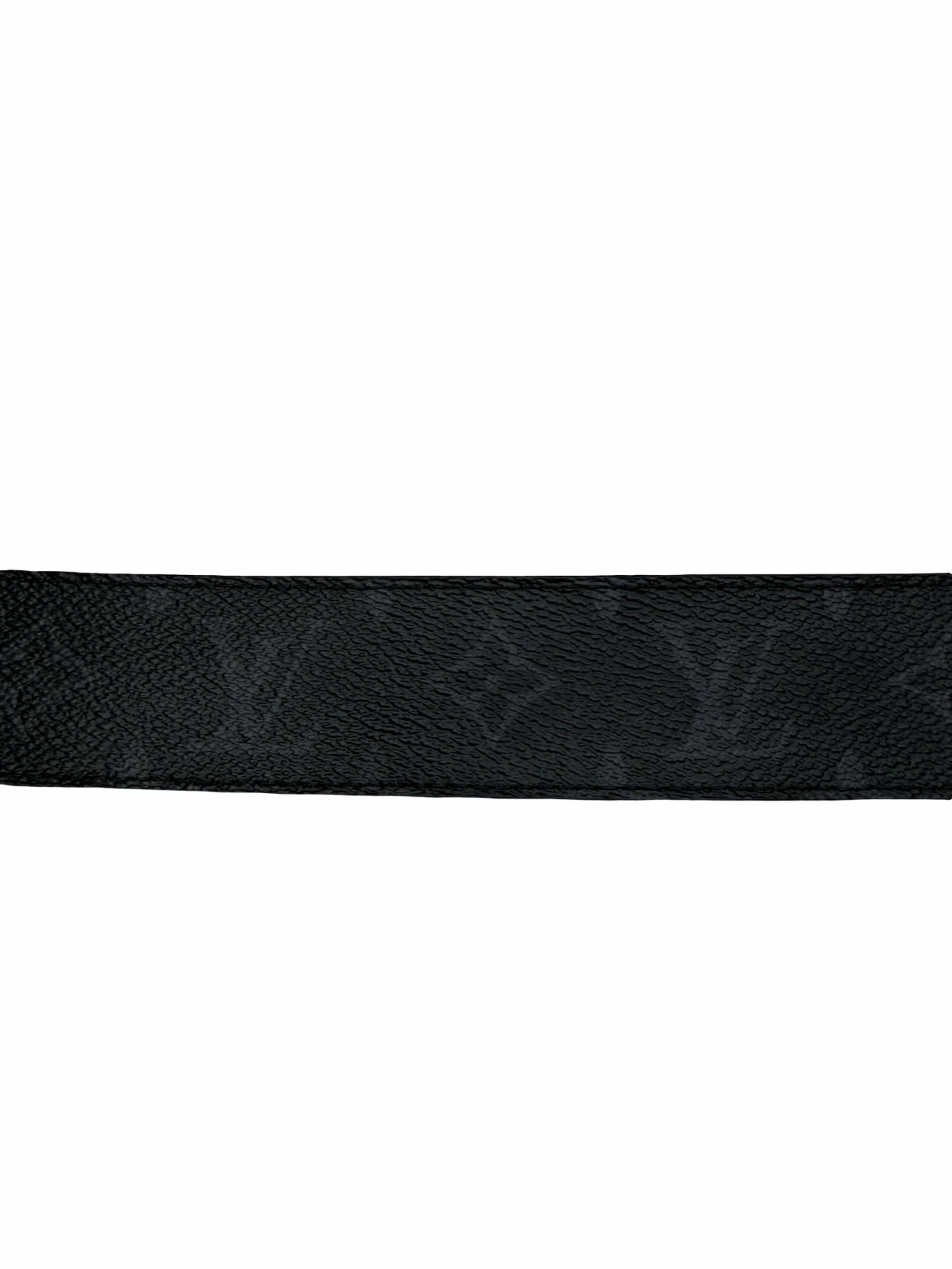 LV Initiales Reversible Monogram Eclipse Belt 38mm Black