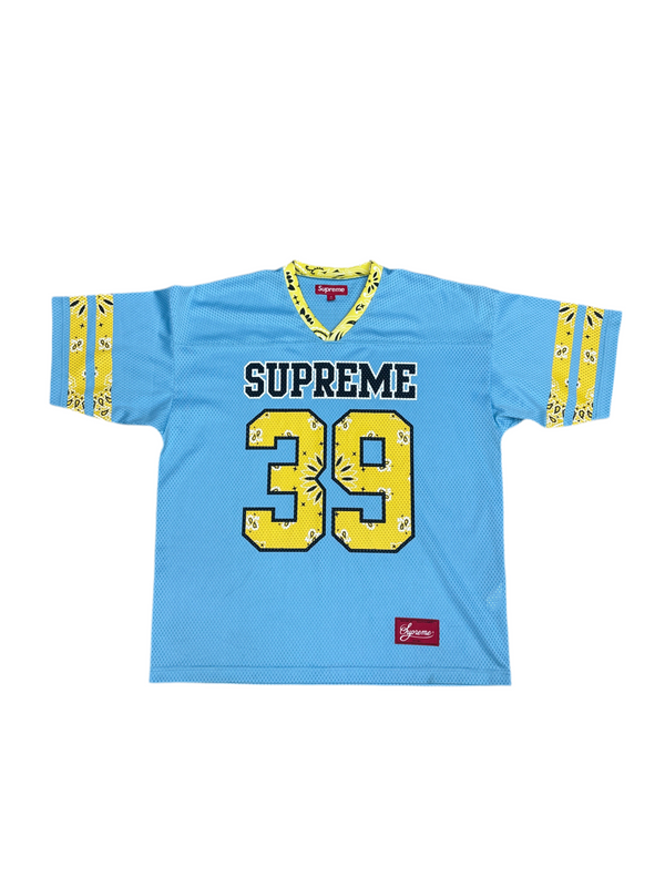 Supreme 'Bandana' Football Jersey Blue