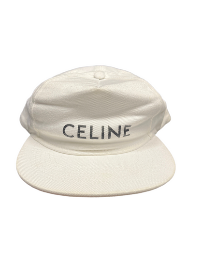Celine White Cap