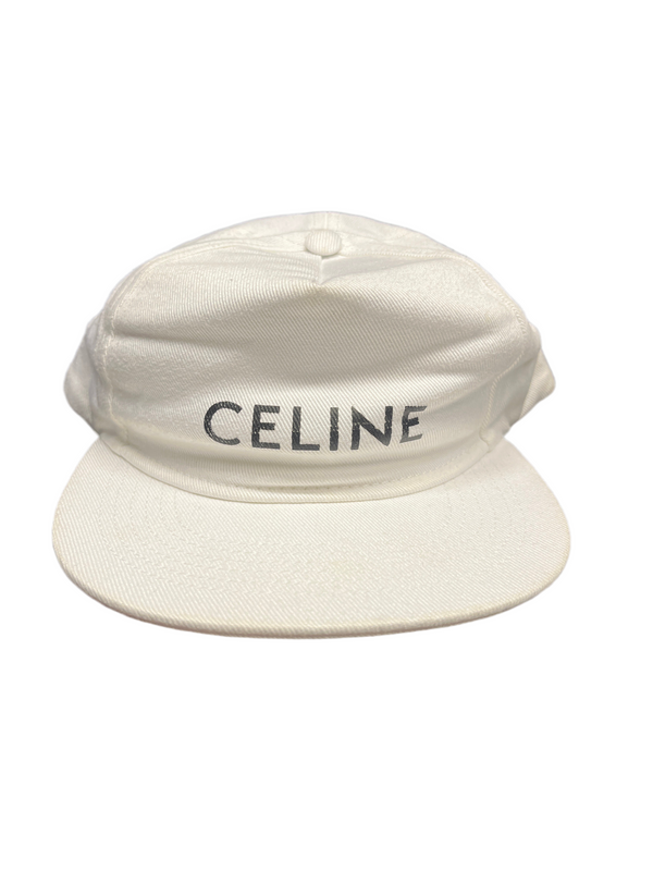 Celine White Cap
