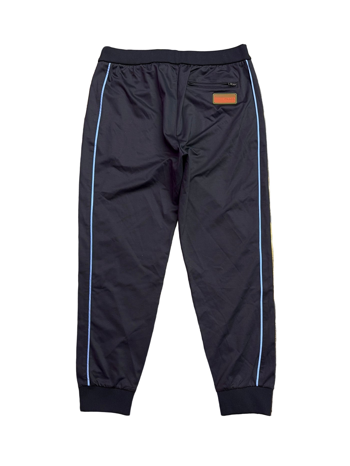 Prada Piuma Stripe Lounge Pants Navy