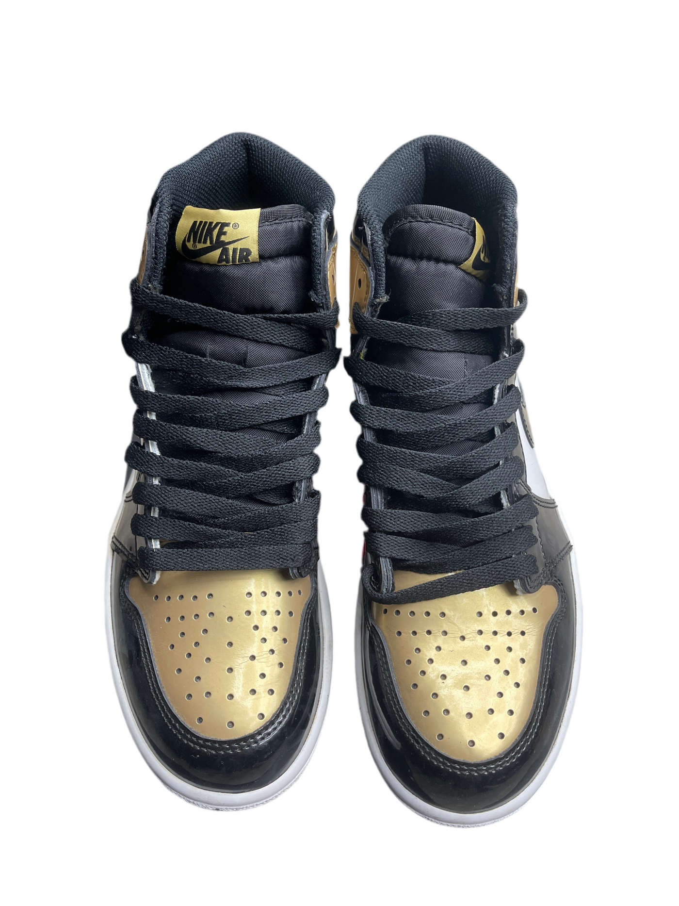 Nike Air Jordan 1 Retro High NRG Patent Gold Toe