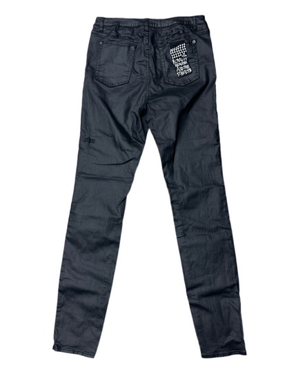Ksubi Leather Skinny Jeans