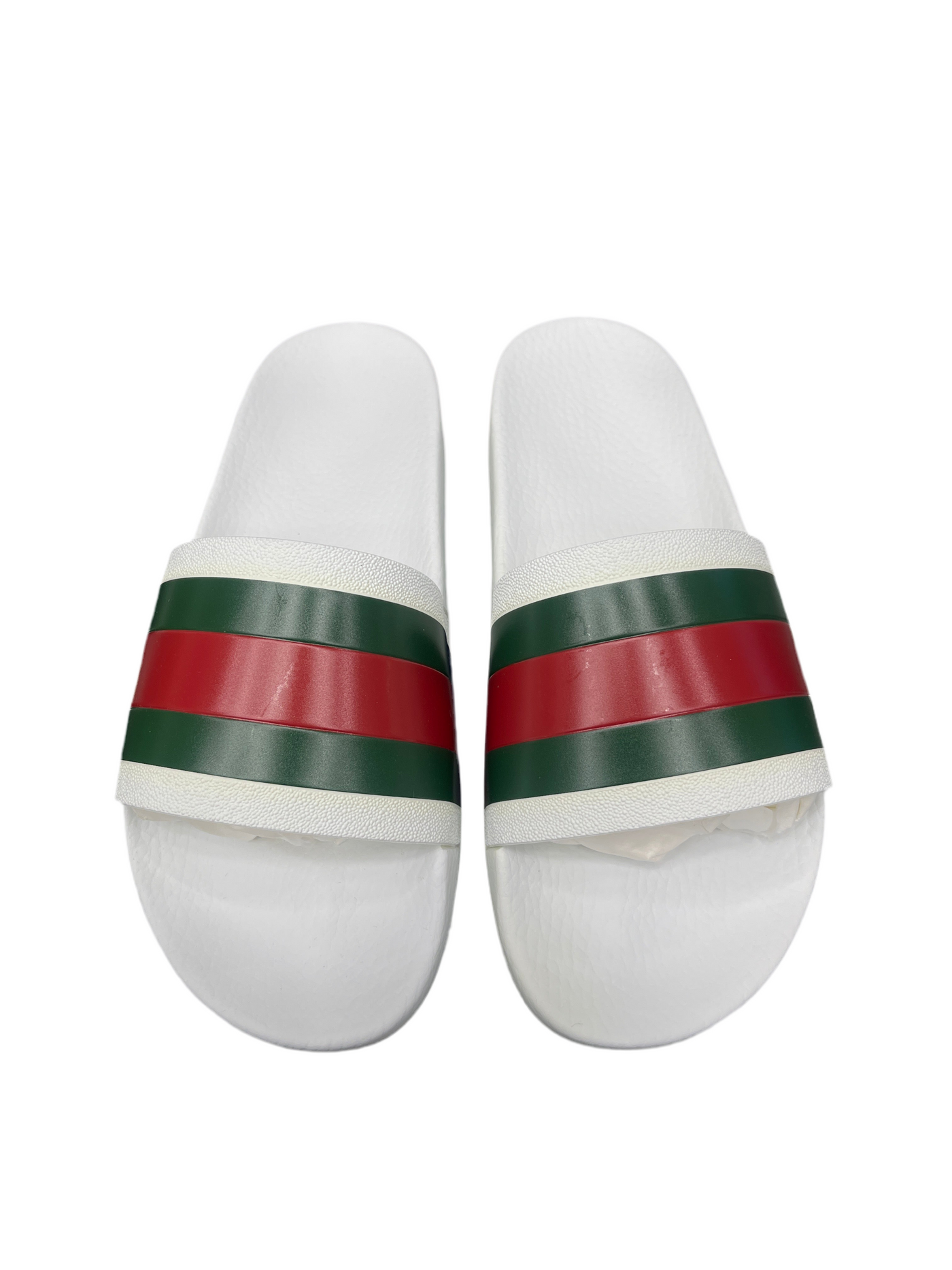 Gucci Web Slide Sandal Great White
