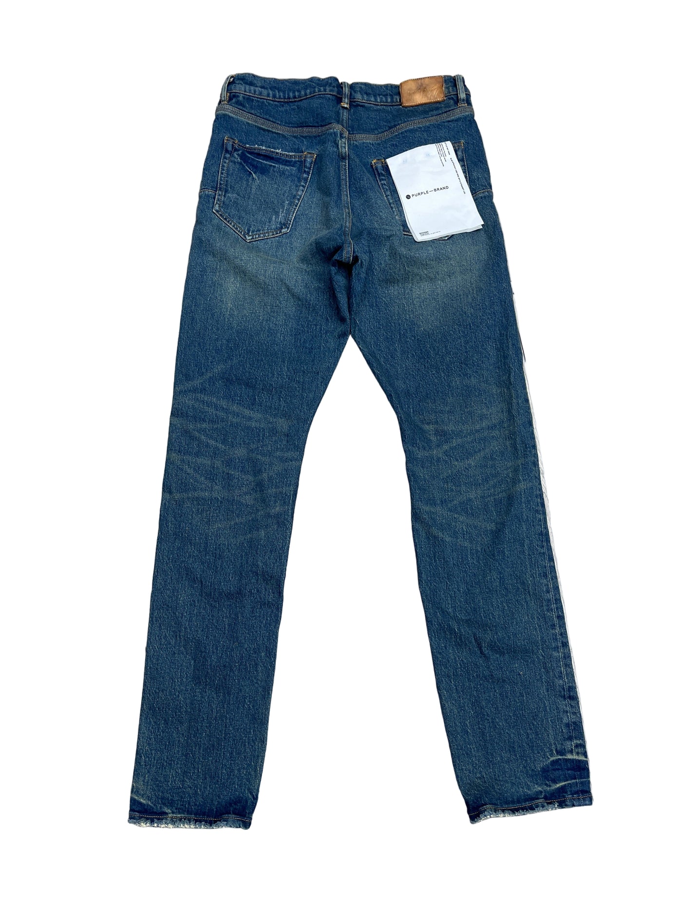 Purple Brand Straight Leg Jeans Blue