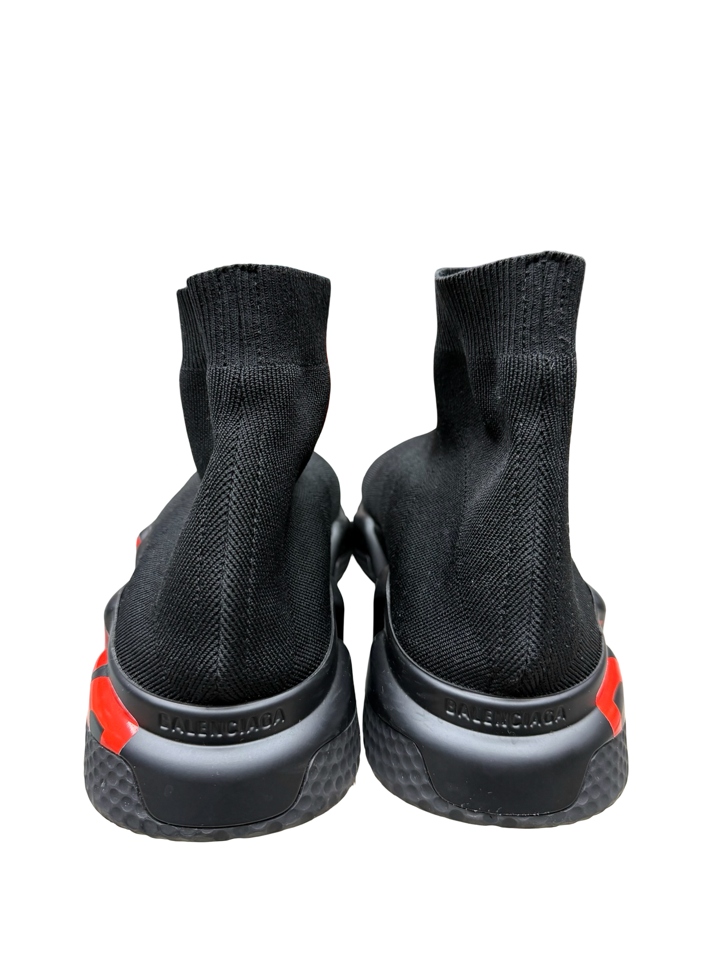 Balenciaga Speed Trainer 2.0 Black Graffiti Printed Sole Sneakers