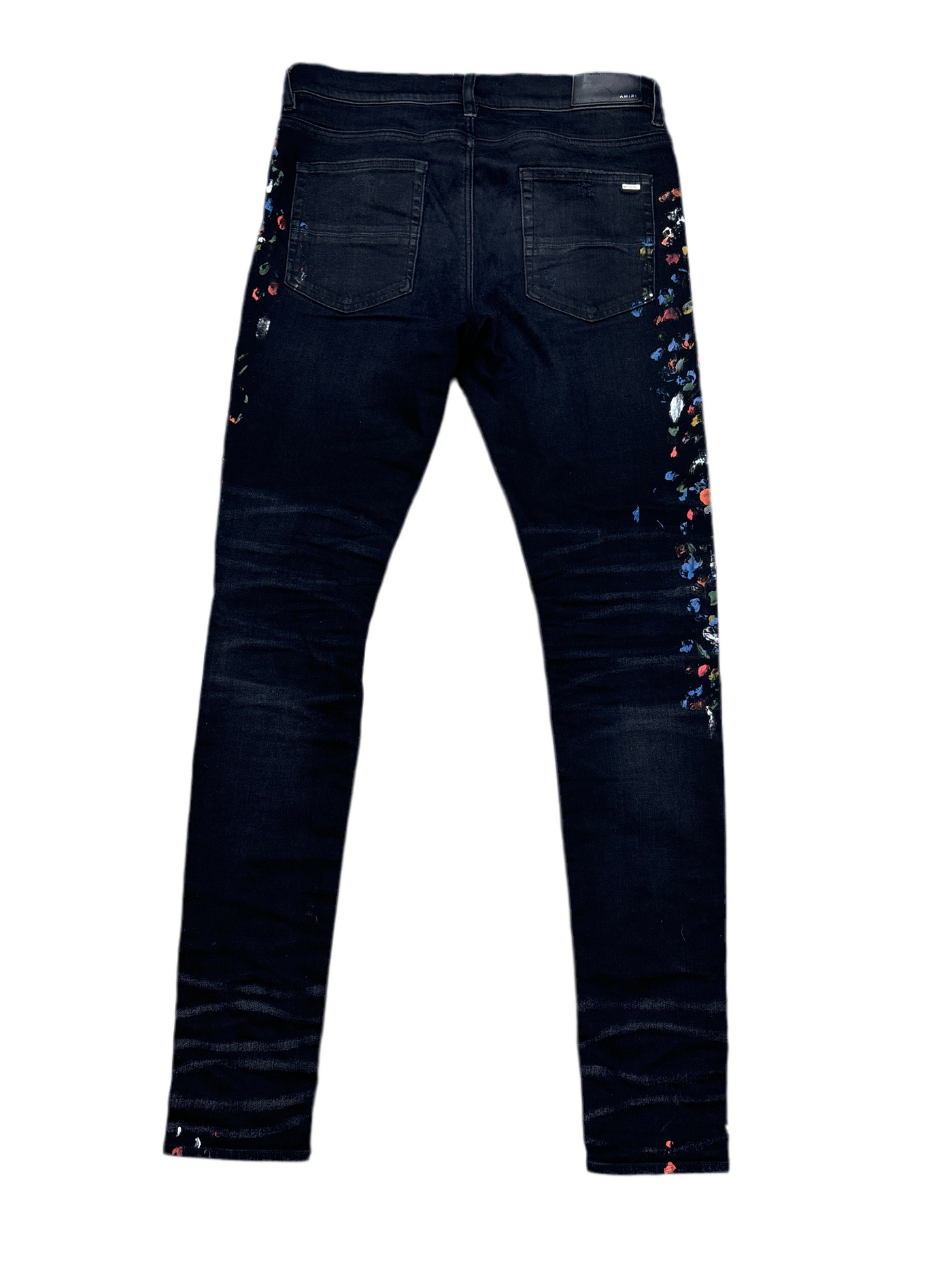 Amiri Paint Splatter Denim Jeans
