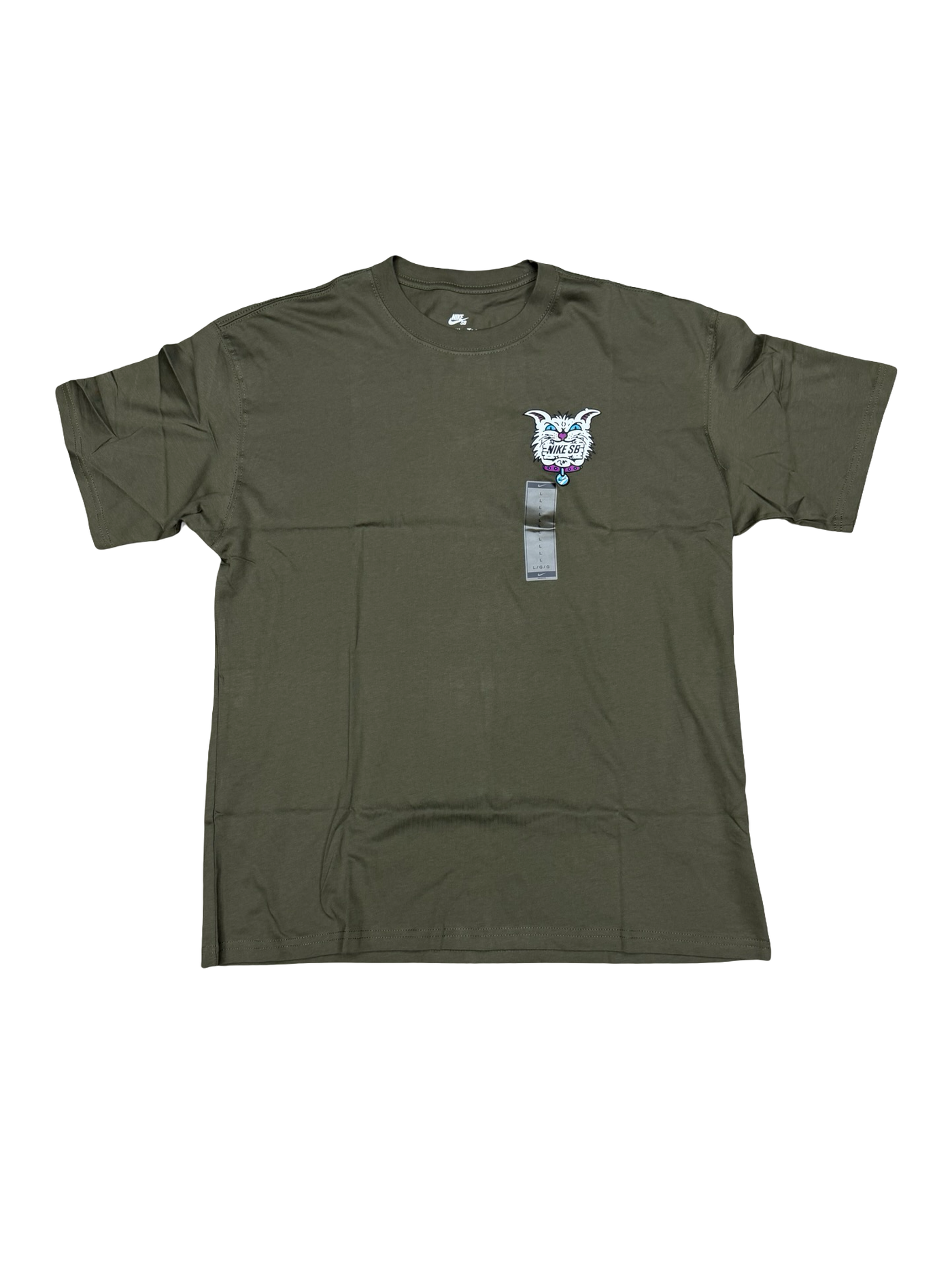 Nike SB Max90 Skate T-Shirt Medium Olive