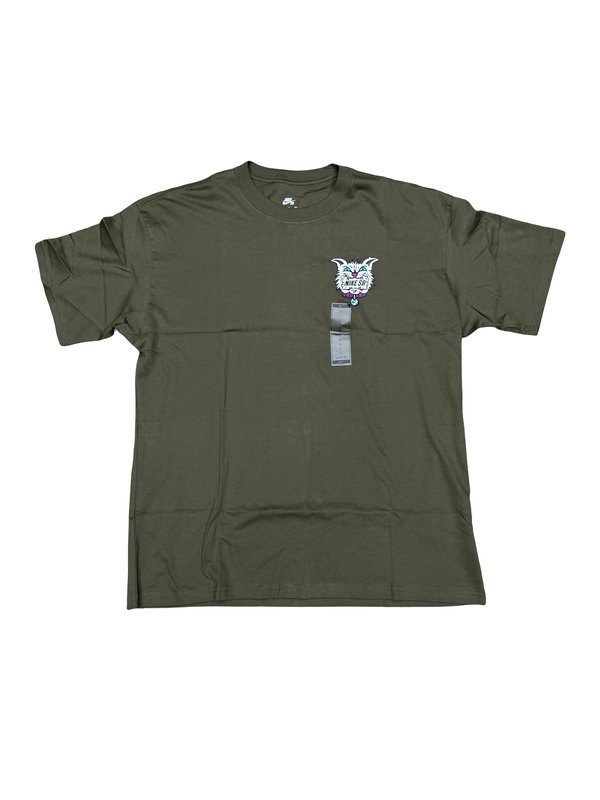 Nike SB Max90 Skate T-Shirt Medium Olive