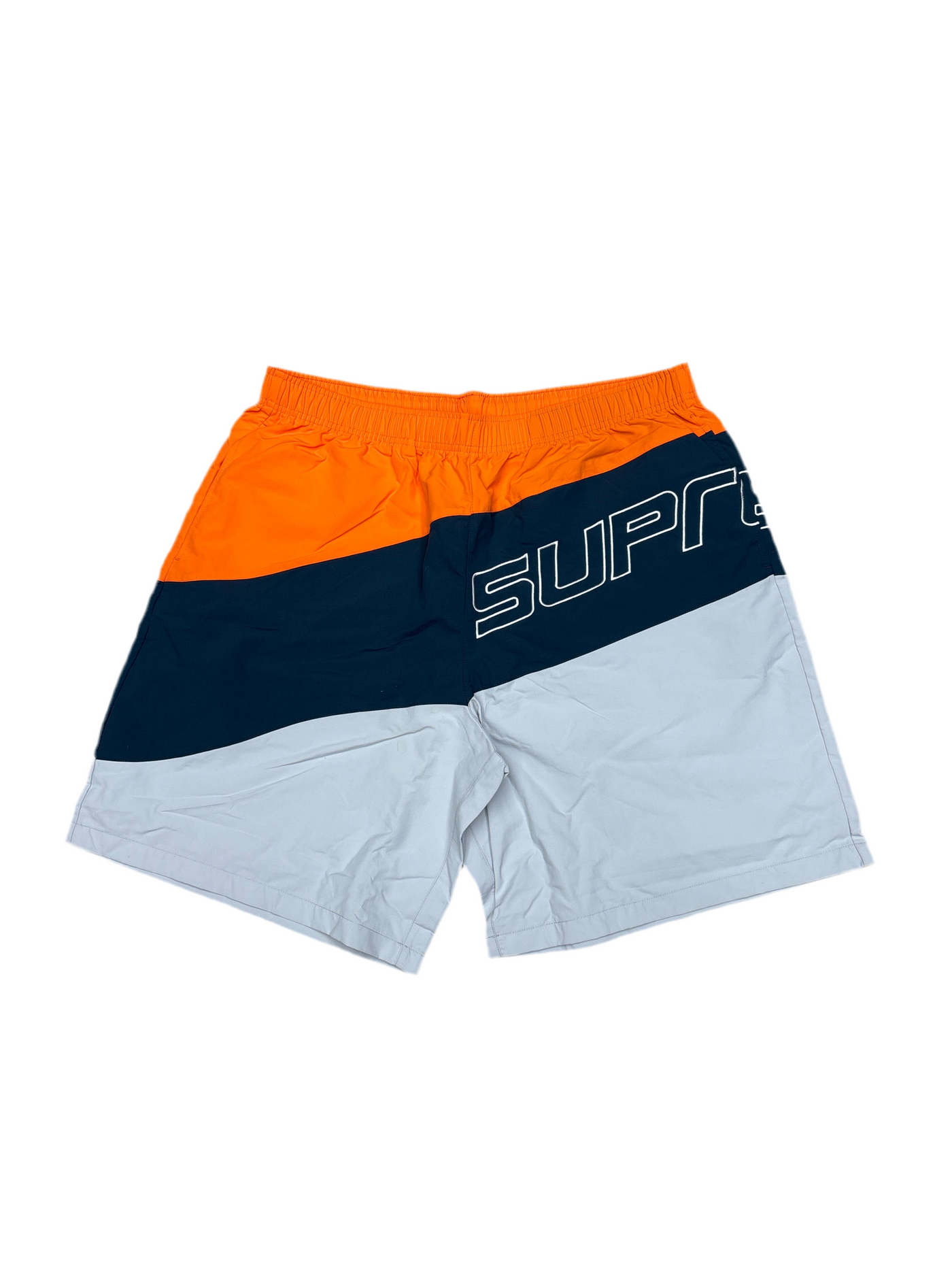 Supreme Curve Nylon Short Grey