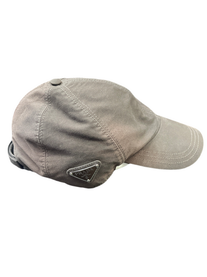 Prada Brown Baseball Cap