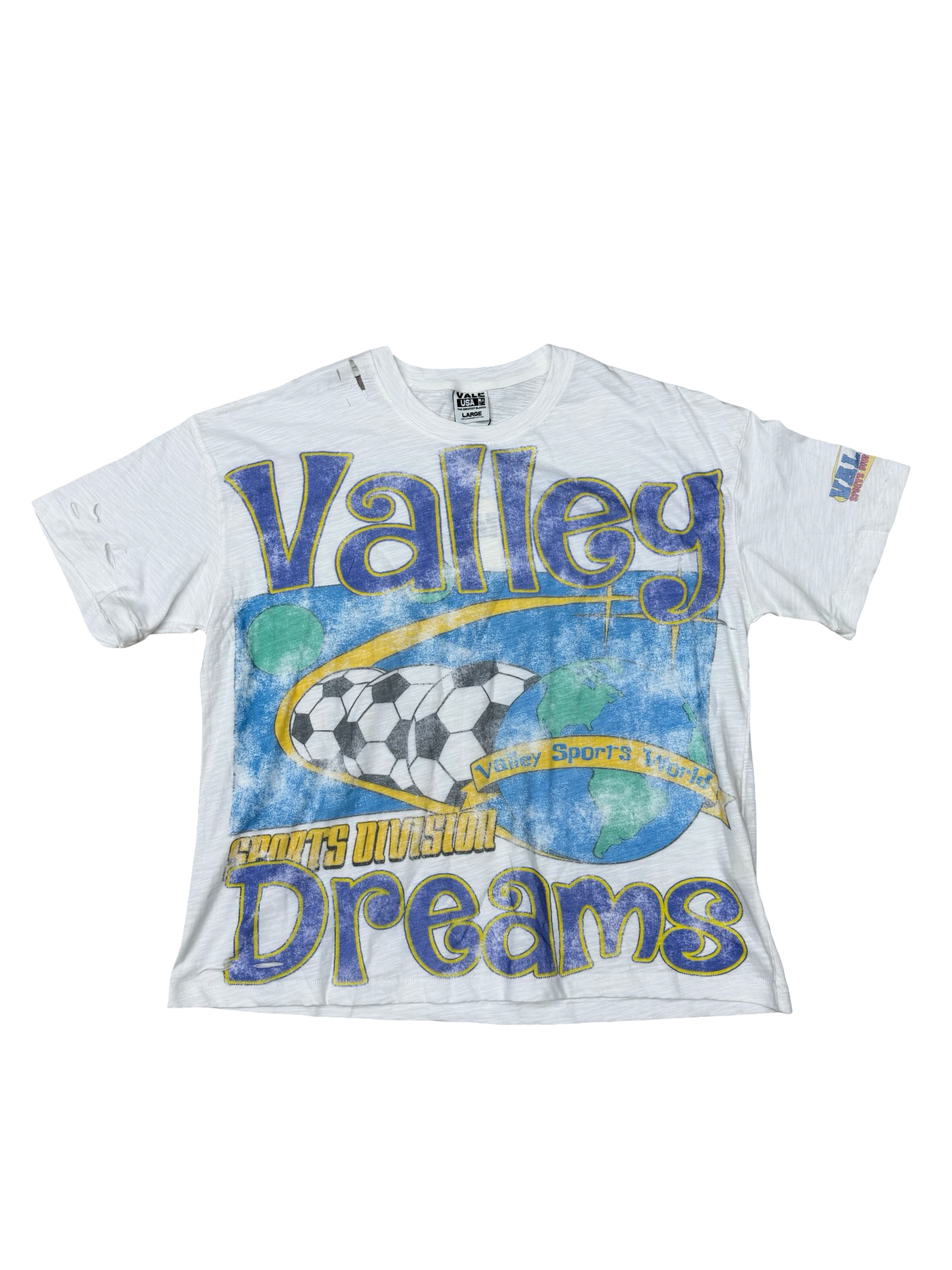 Vale Forever Futball T-Shirt White
