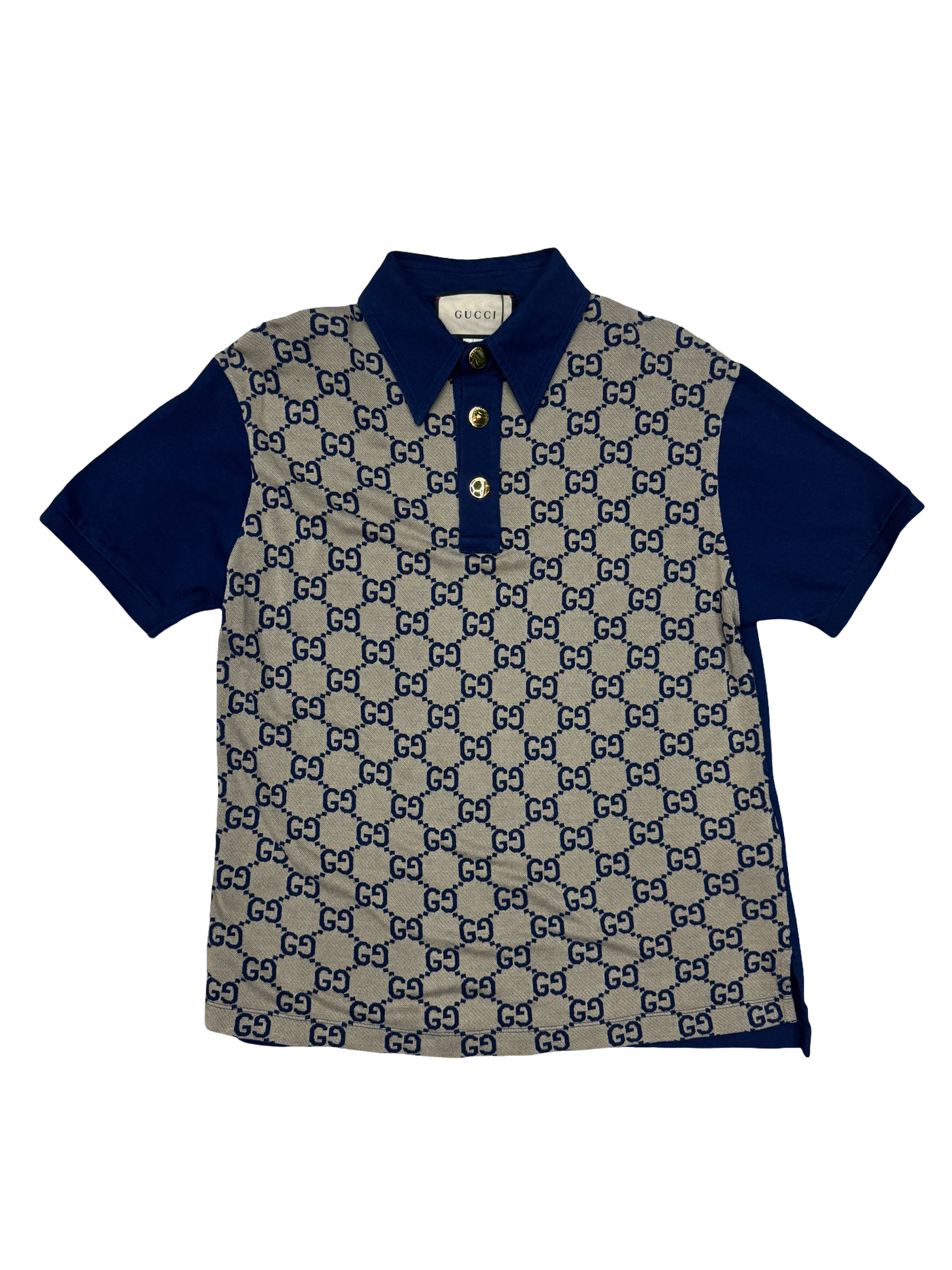 Gucci Panelled Jacquard Silk-Blend Polo Shirt