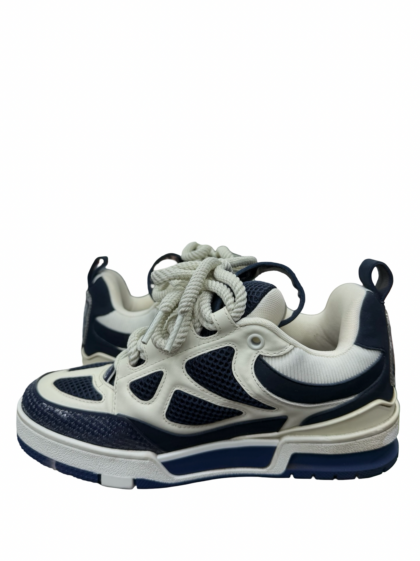 LV Skate Sneaker Marine Blue White