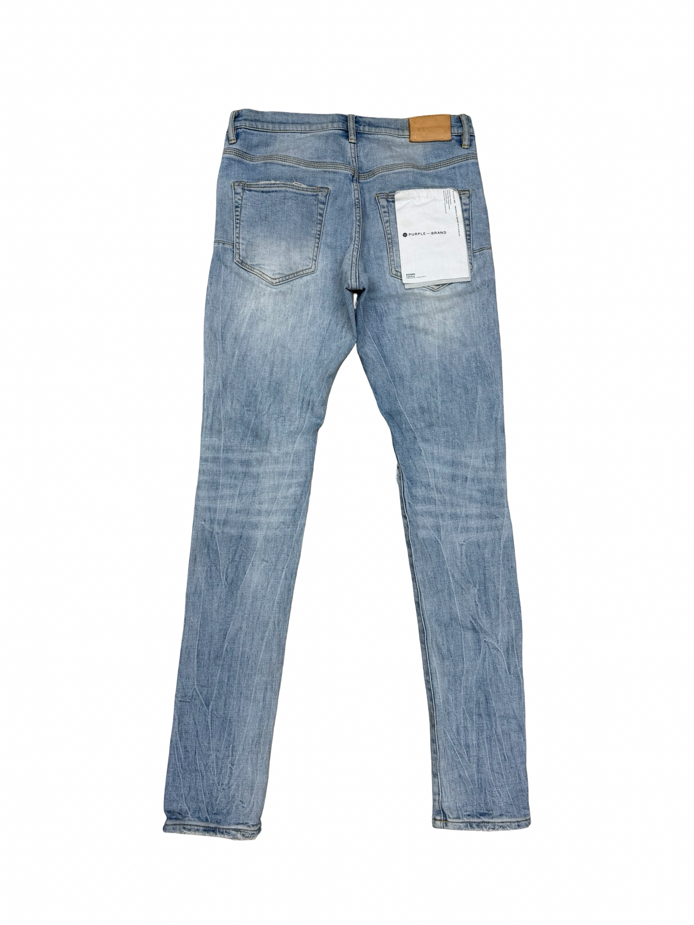 Purple Brand P002 Knee Slit Jeans Light Blue