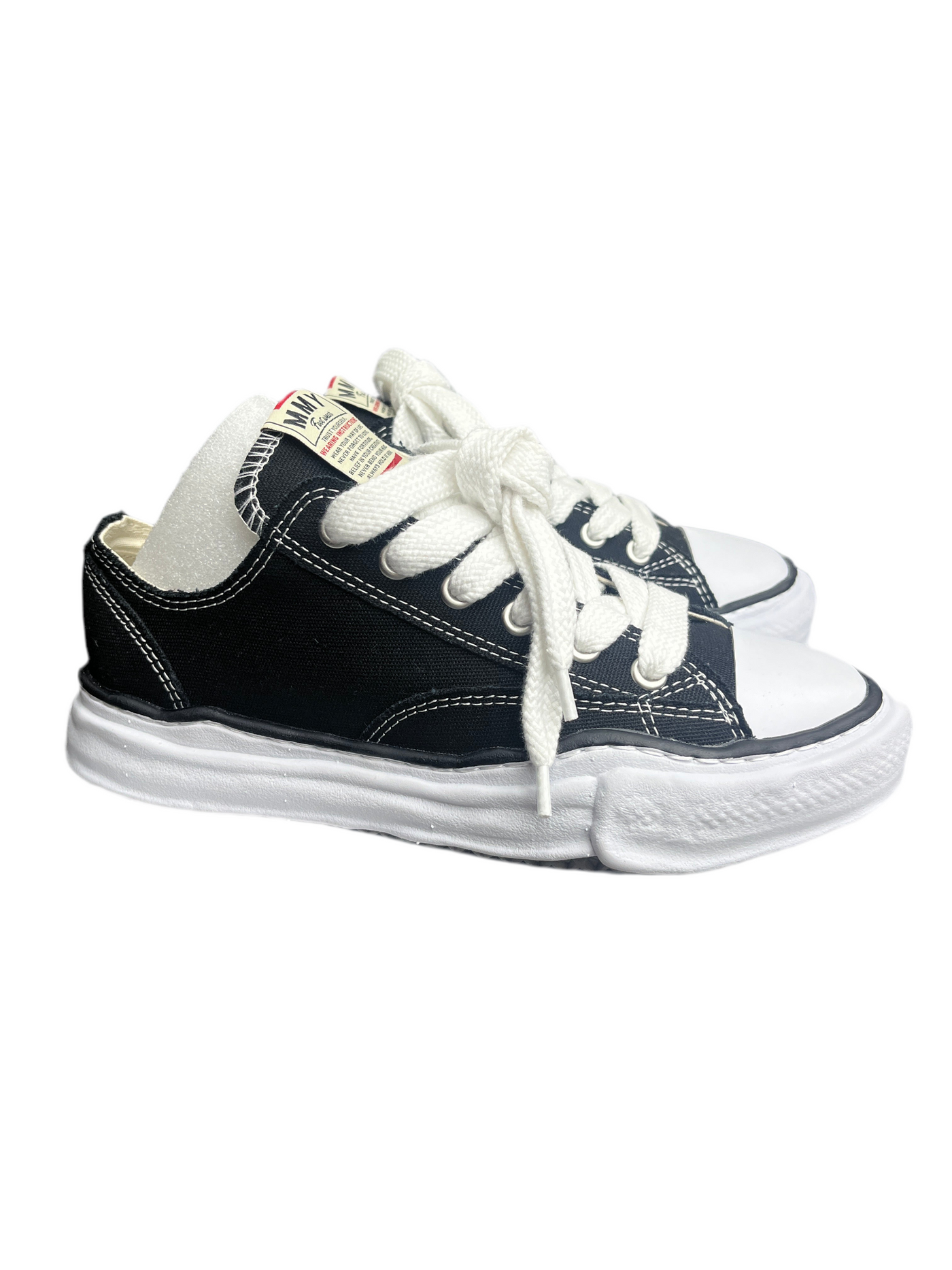 Maison Mihara Yasuhiro Black Low Top Sneakers