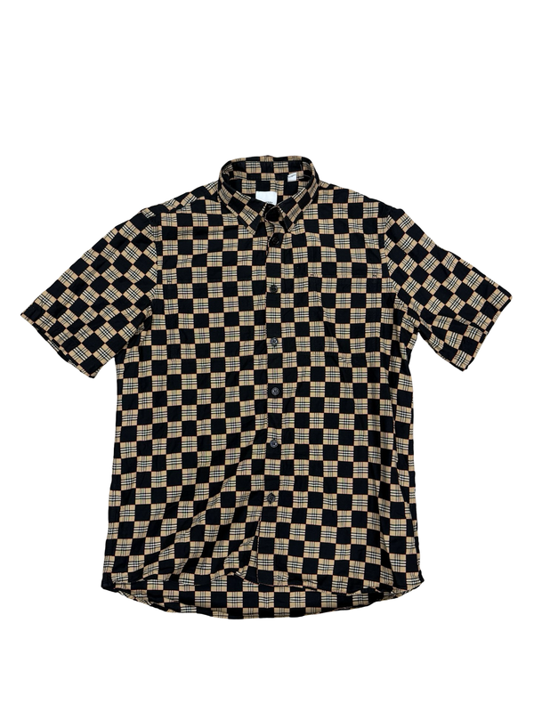 Burberry Trulo Checkered Short Sleeve Shirt
