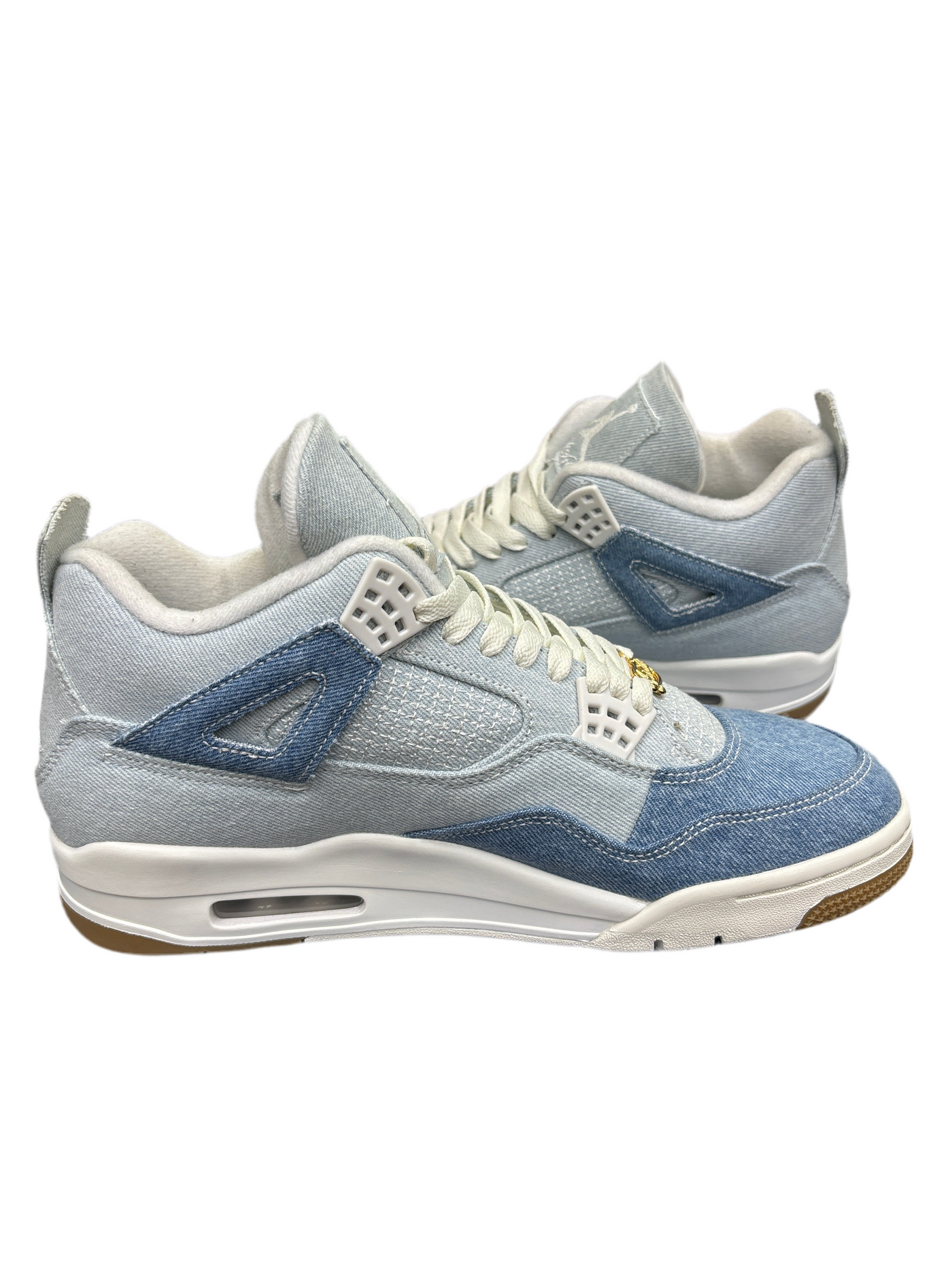 WMNS Nike Air Jordan 4 Retro TEX Denim Worn Blue