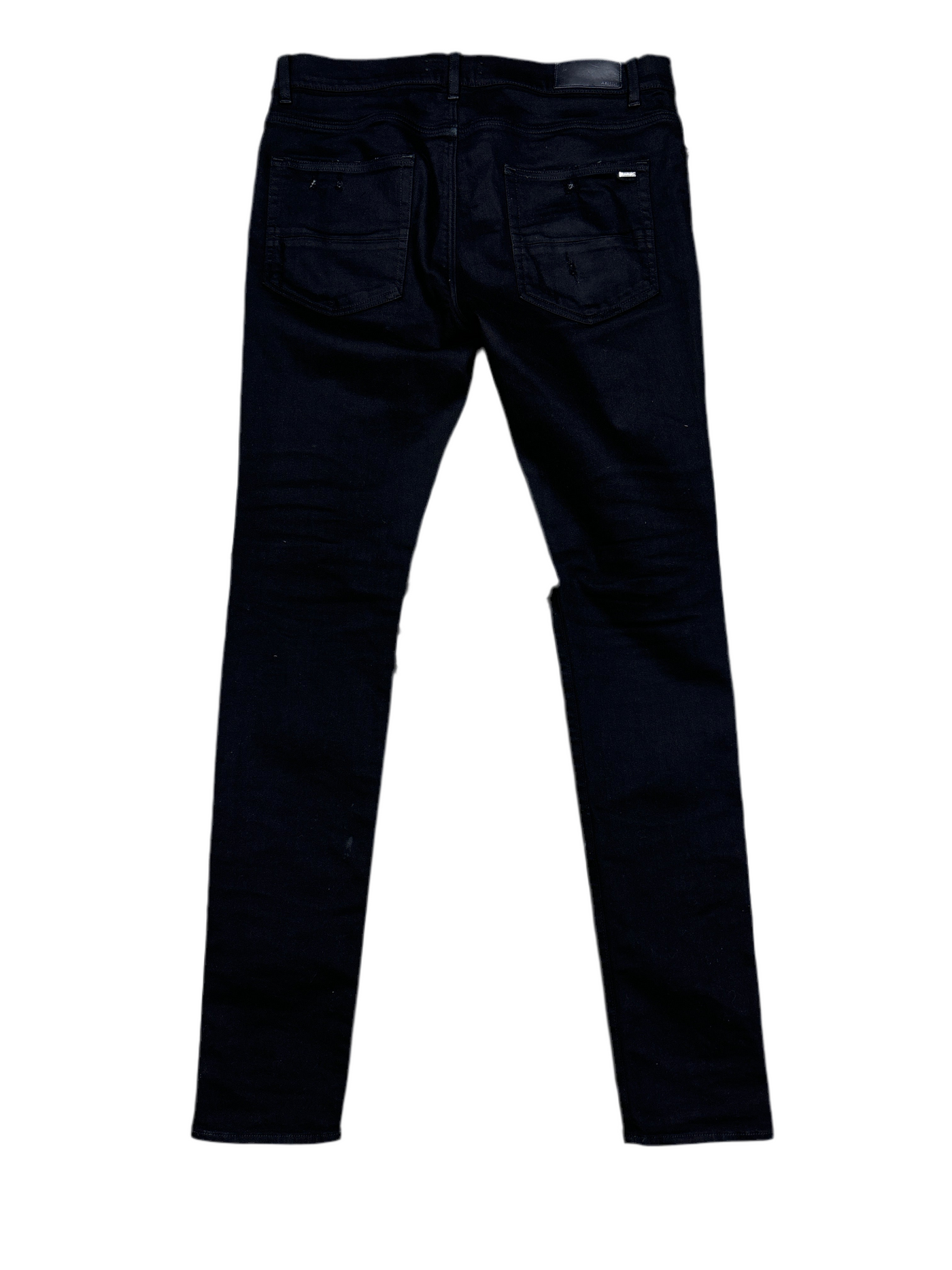AMIRI Distressed Denim Jeans Black