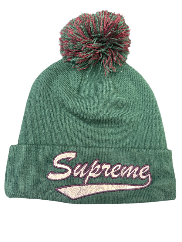 Supreme New Era Snake Script Beanie