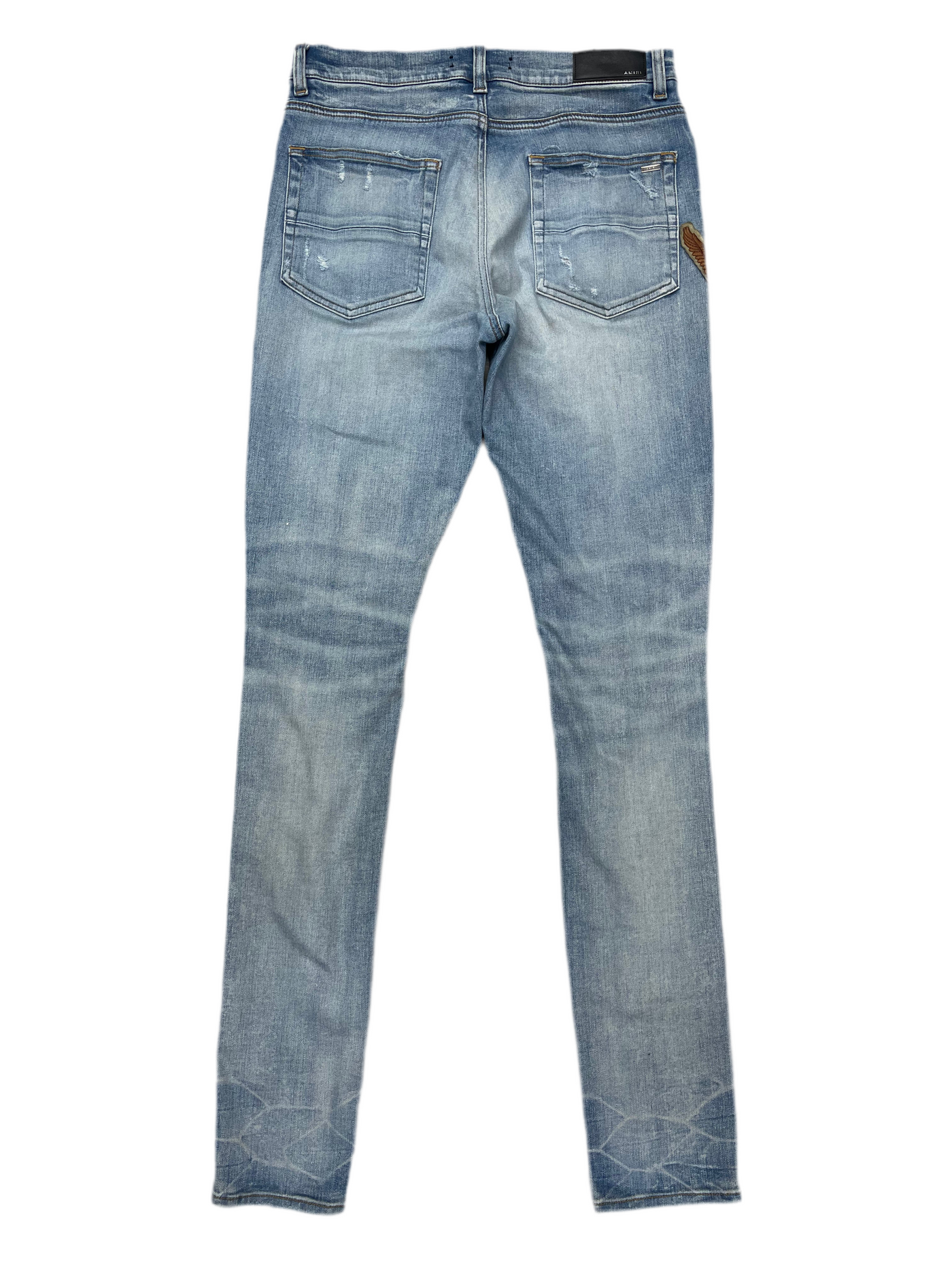 AMIRI Biker Patch Jeans Clay Indigo